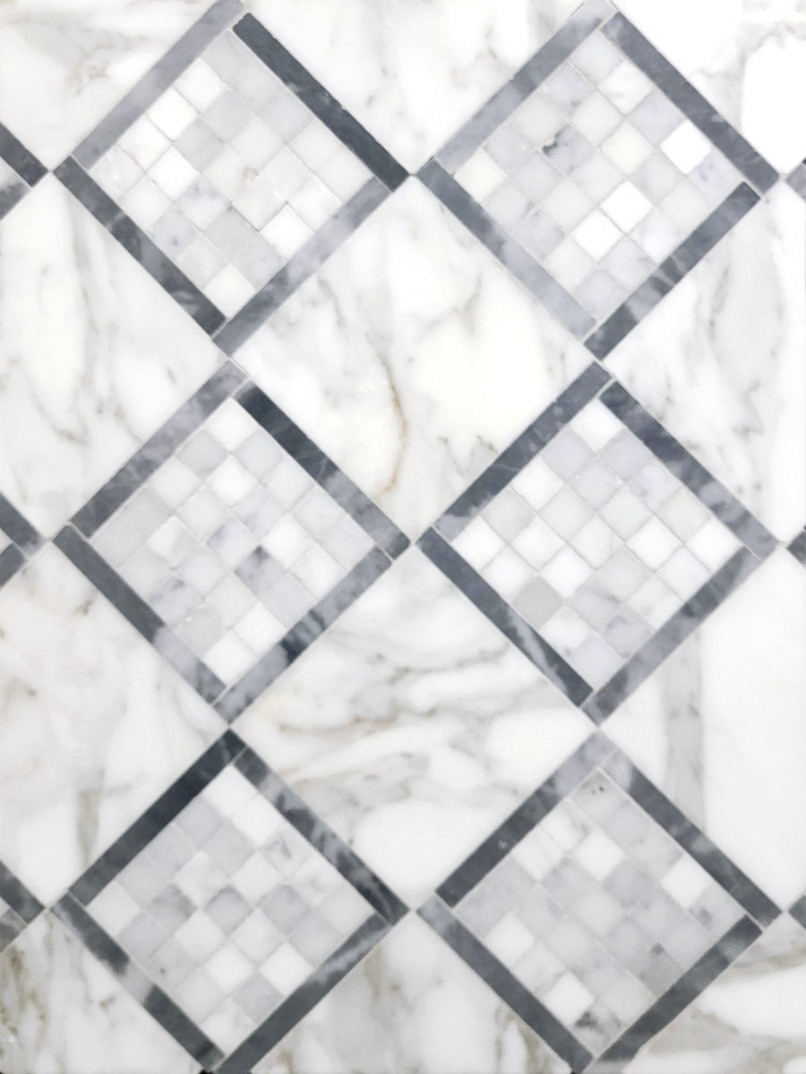 Blanch Cass Checker Stone Mosaic