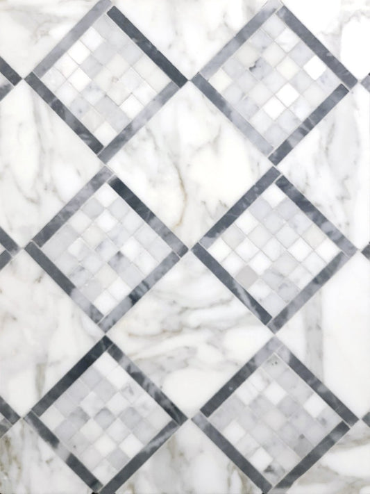 Discover Elegance with Blanch Cass Checker Tile - Artsaics
