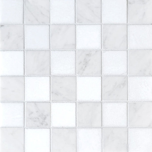 Enhance Your Home with Marble Checkered Tile - Artsaics