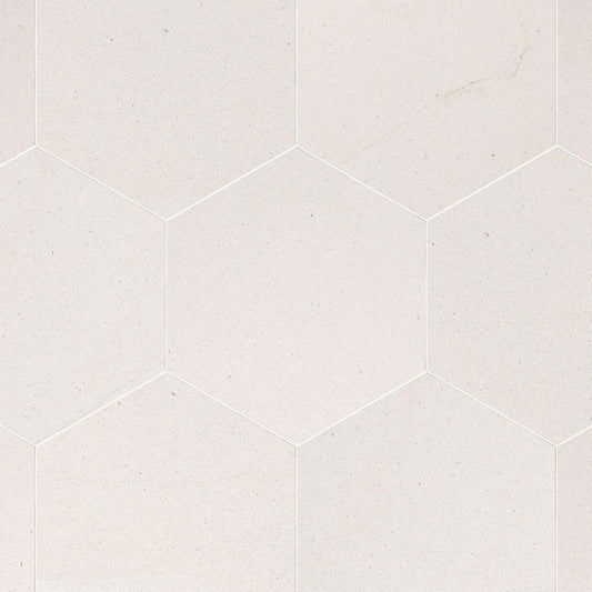 Clair Honed Limestone 10 1/2'' Hexagon