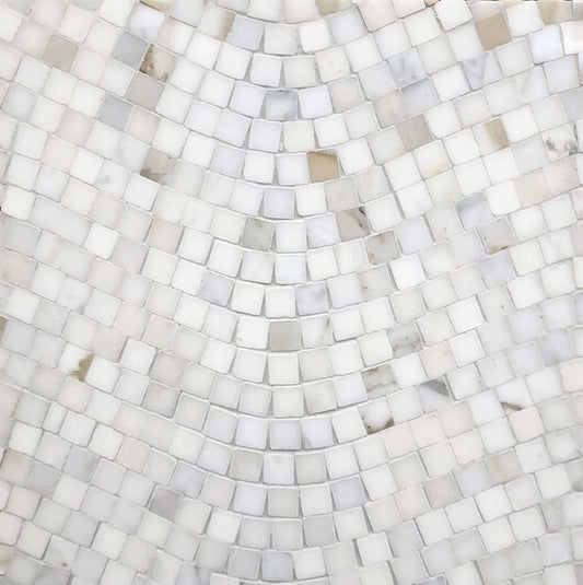 Colina Sand Weave 5/8'' Blend Stone Mosaic