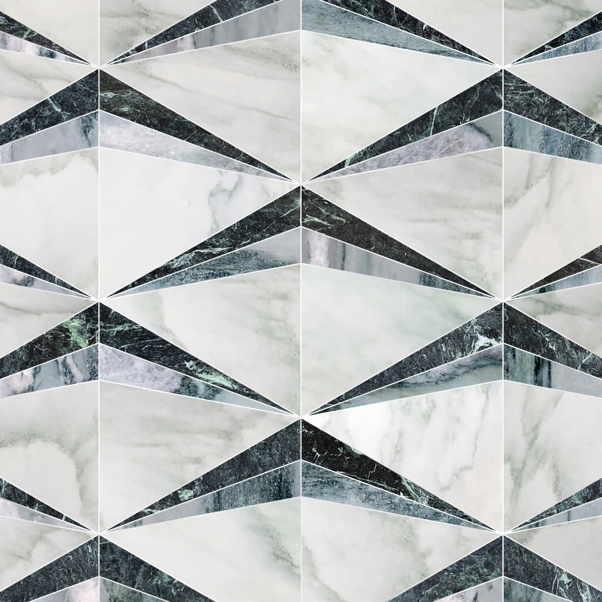 Couture Elsa Forest Diamond Stone Waterjet Mosaic