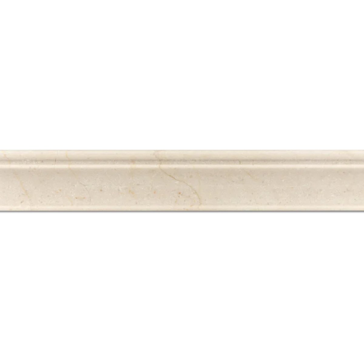 Crema Marfil Chairrail 2''x12'' Stone Molding Polished