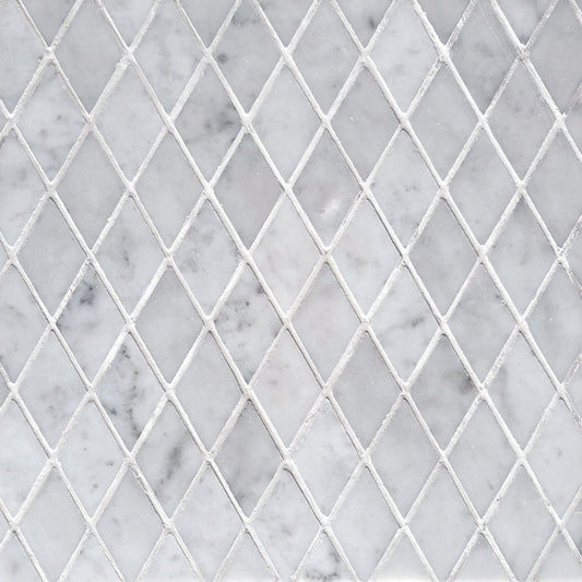 Diamond Carrara 1 1/4'' Stone Mosaic