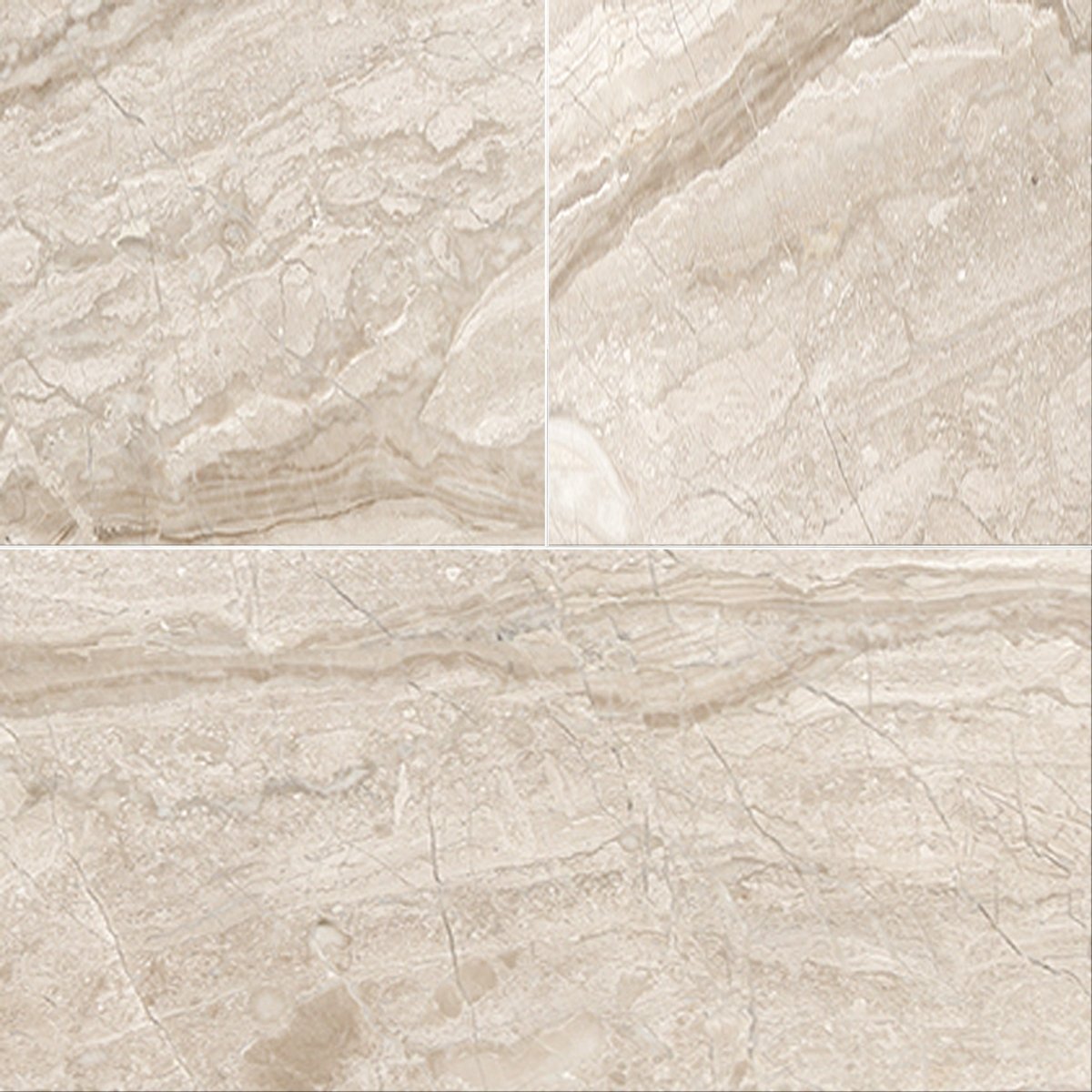 Diano Royale Honed Marble Field Tile 12''x24''x1/2''