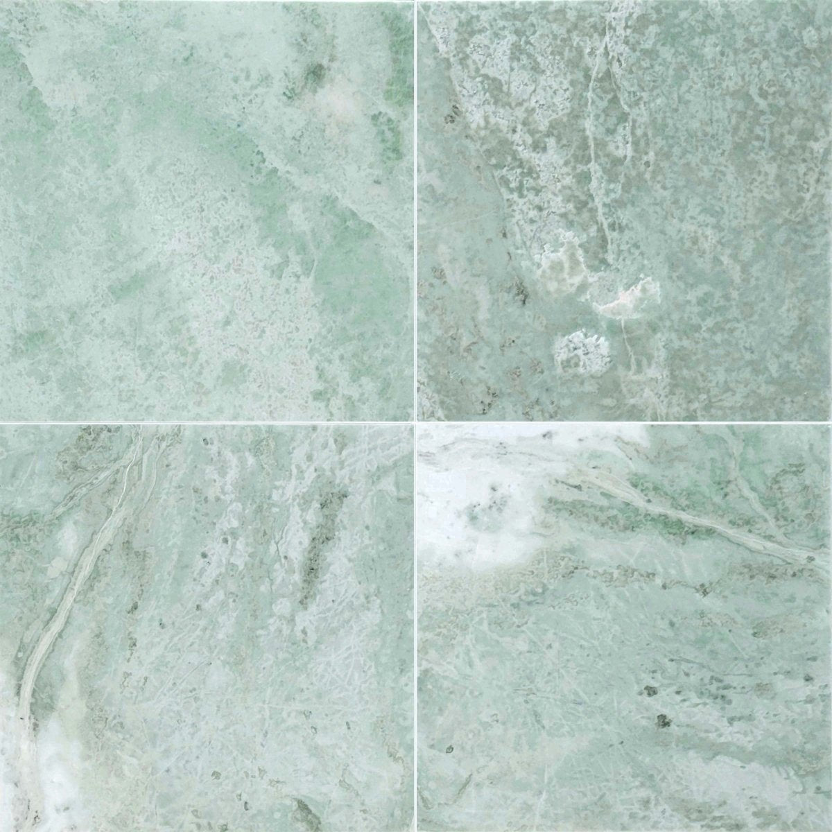 Emerald Green Polished Marble Field Tile 12''x12''x3/8'' – Artsaics