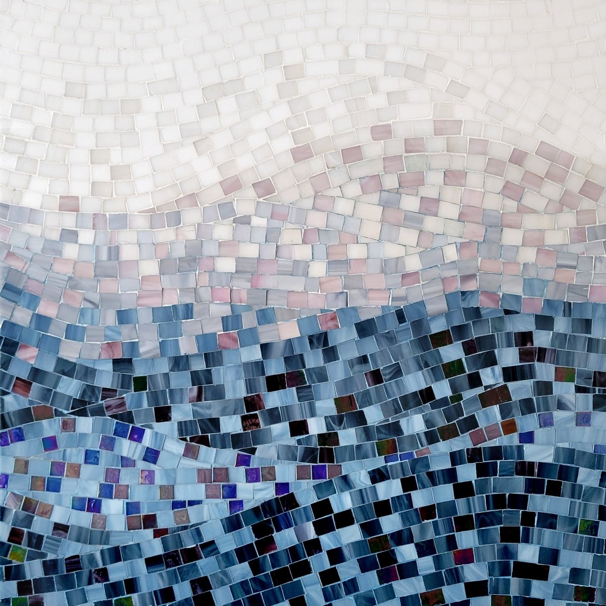 Flow Stellar Ombre Lava Glass Mosaic