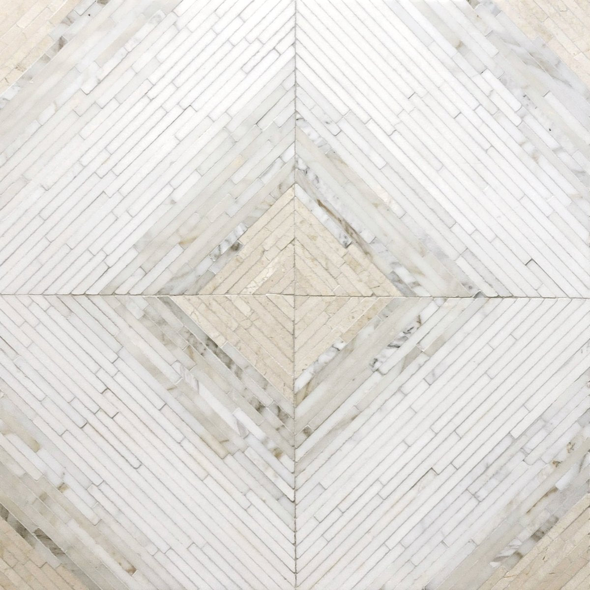 Ombre Square Sand Stone Mosaic