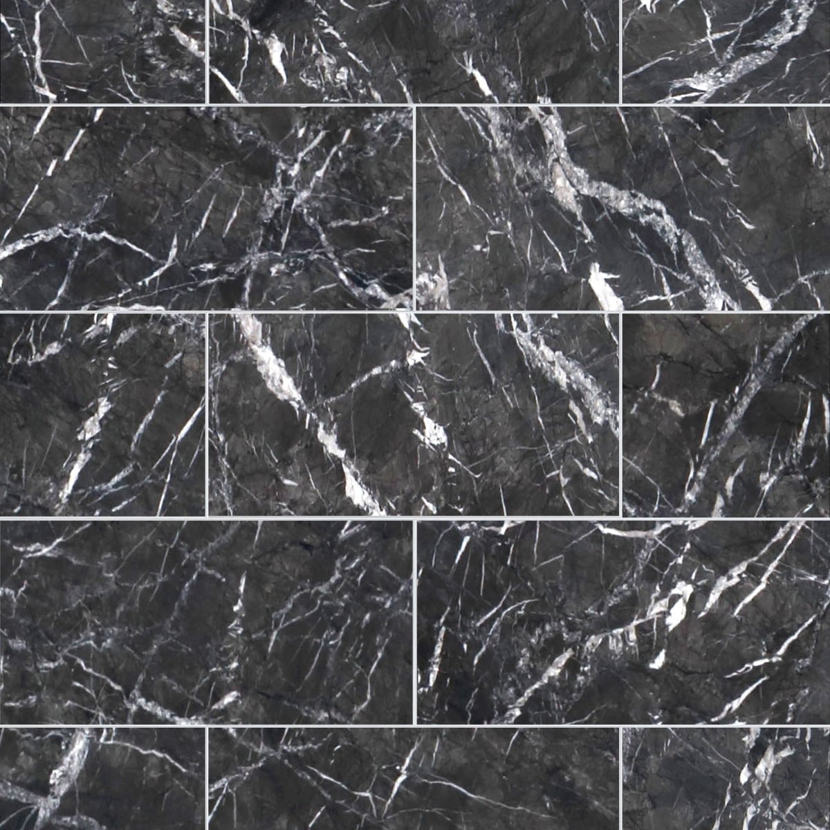 Grigio Pearl Honed Marble Field Tile 6''x12''x3/8''