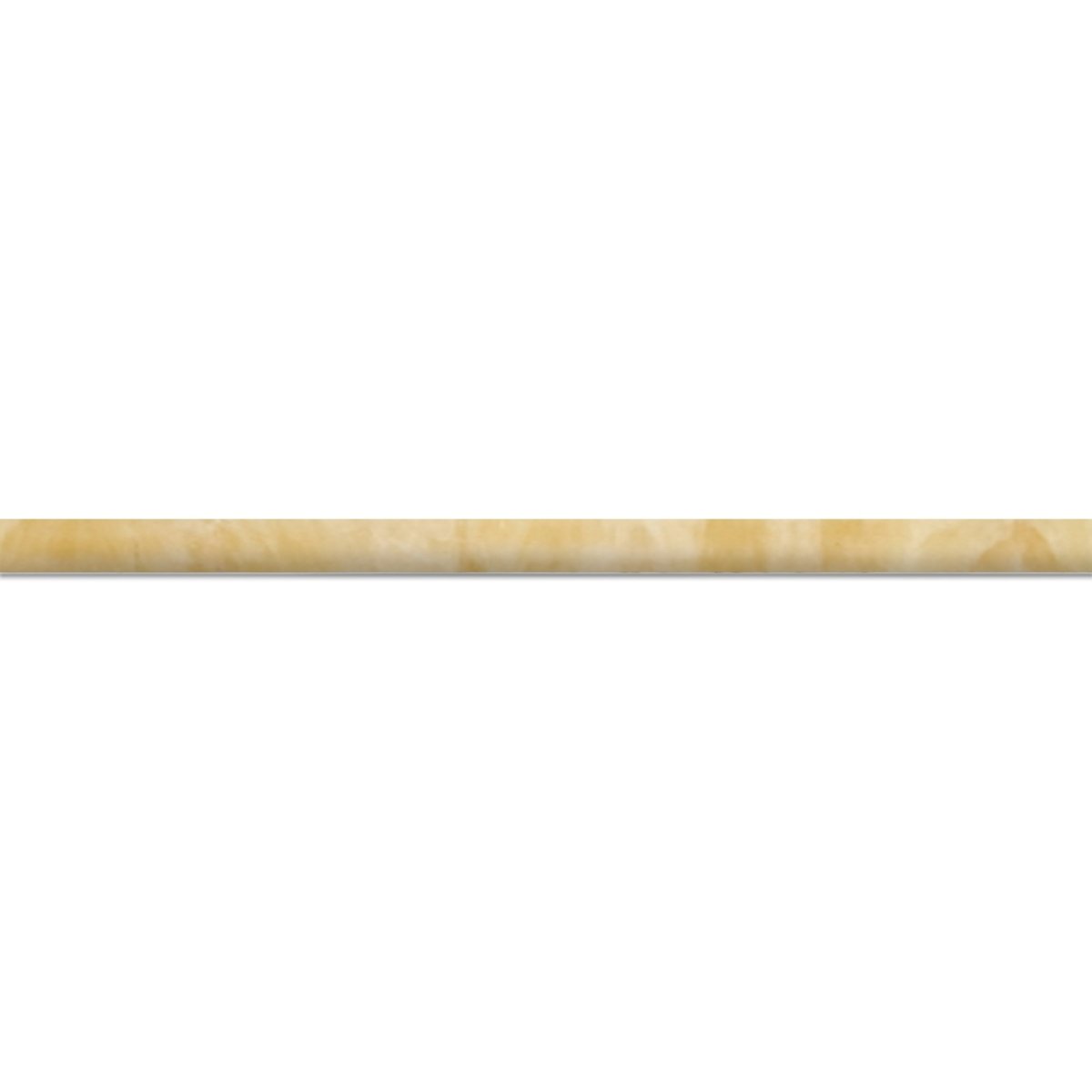 Honey Onyx Pencil 1/2''x12'' Stone Molding Polished