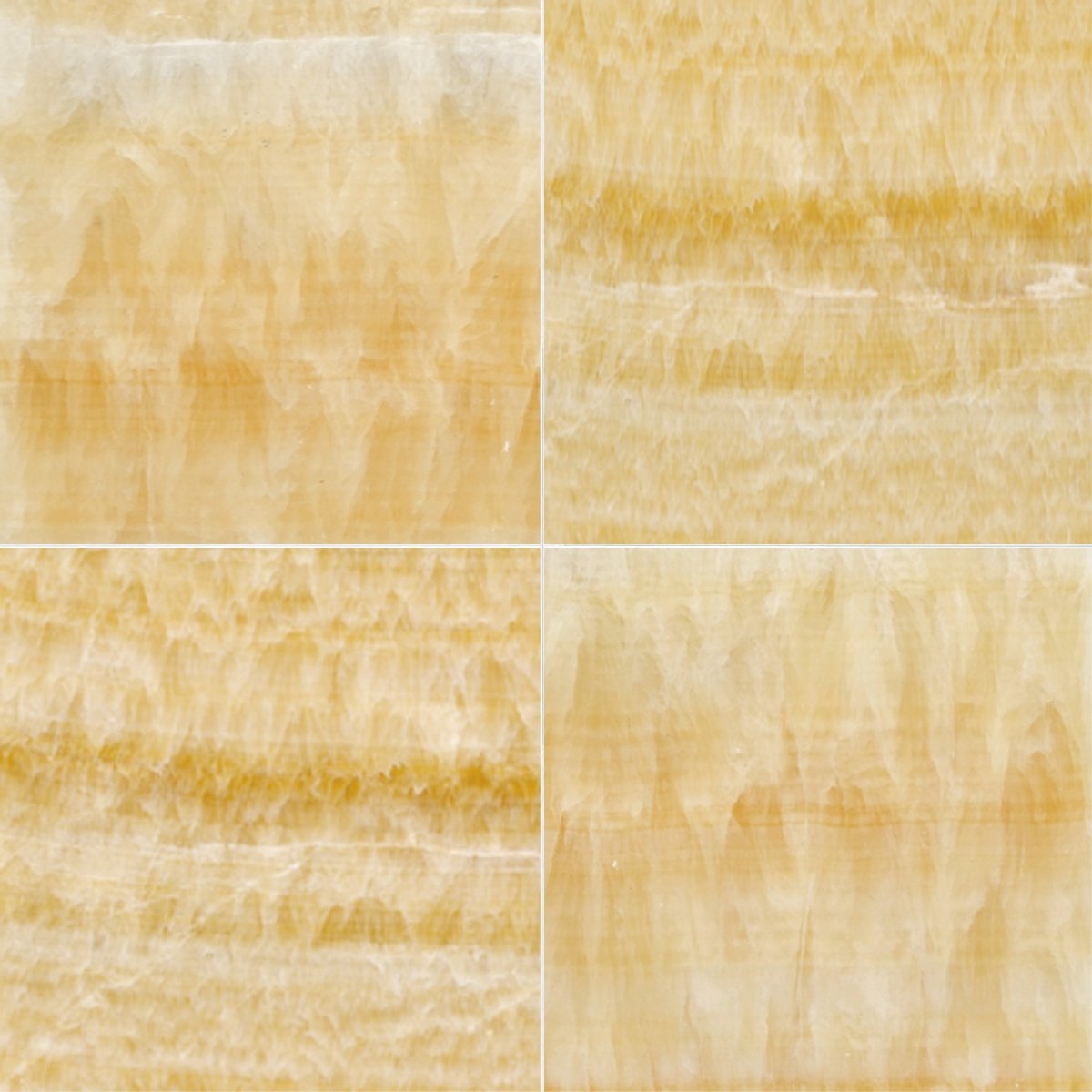 Honey Onyx Polished Field Tile 12''x12''x3/8''
