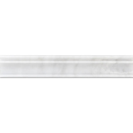 Ice White Chairrail 2''x12'' Stone Molding Polished