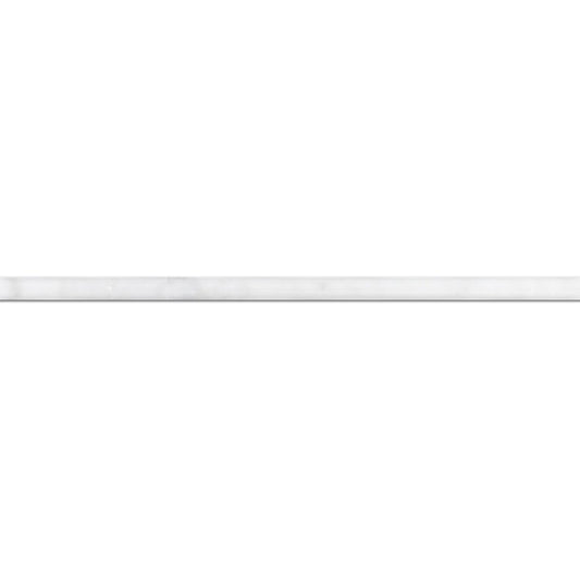 Ice White Pencil 1/2''x12'' Stone Molding Polished