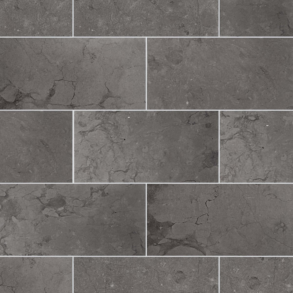 Lagos Azul Honed Limestone Field Tile 6''x12''x3/8''