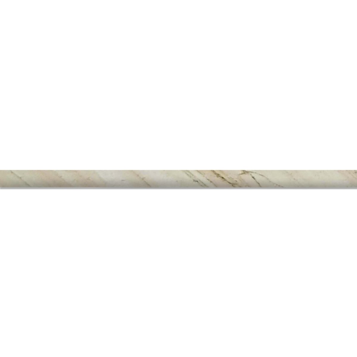 Lime Pencil 1/2''x12'' Stone Molding Polished