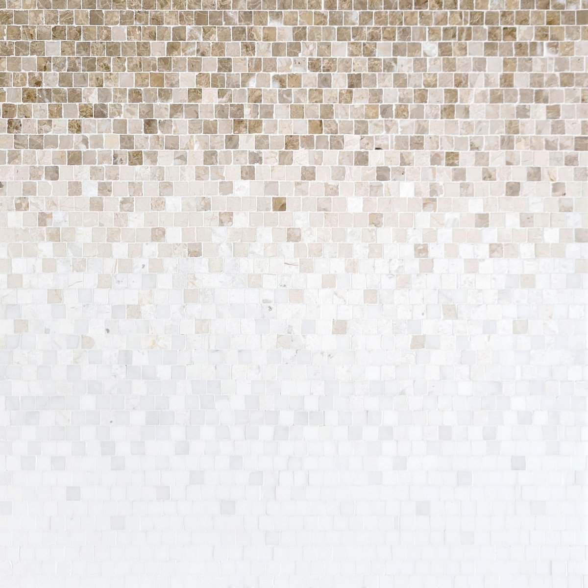 Ombre Tessera Sand Stone Mosaic