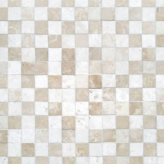 Piedmont Briar 1''x1'' Blend Stone Mosaic