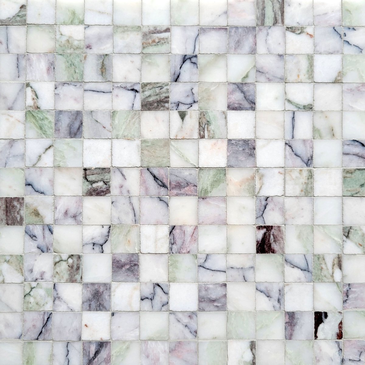 Piedmont Delta 1''x1'' Blend Stone Mosaic