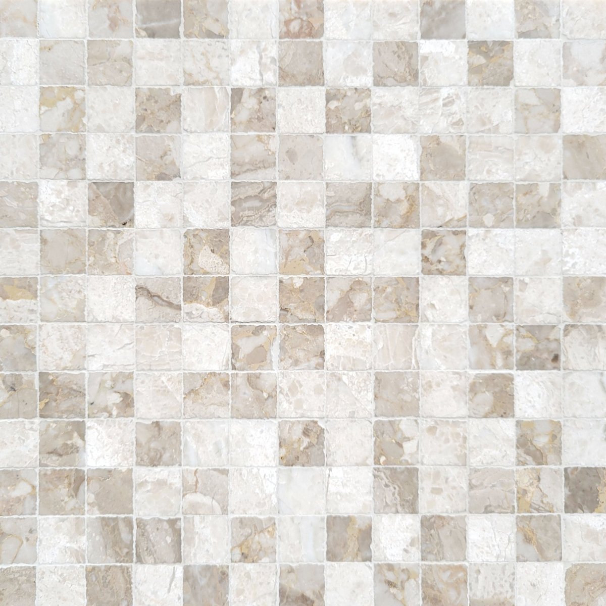 Piedmont Estelle 1''x1'' Blend Stone Mosaic