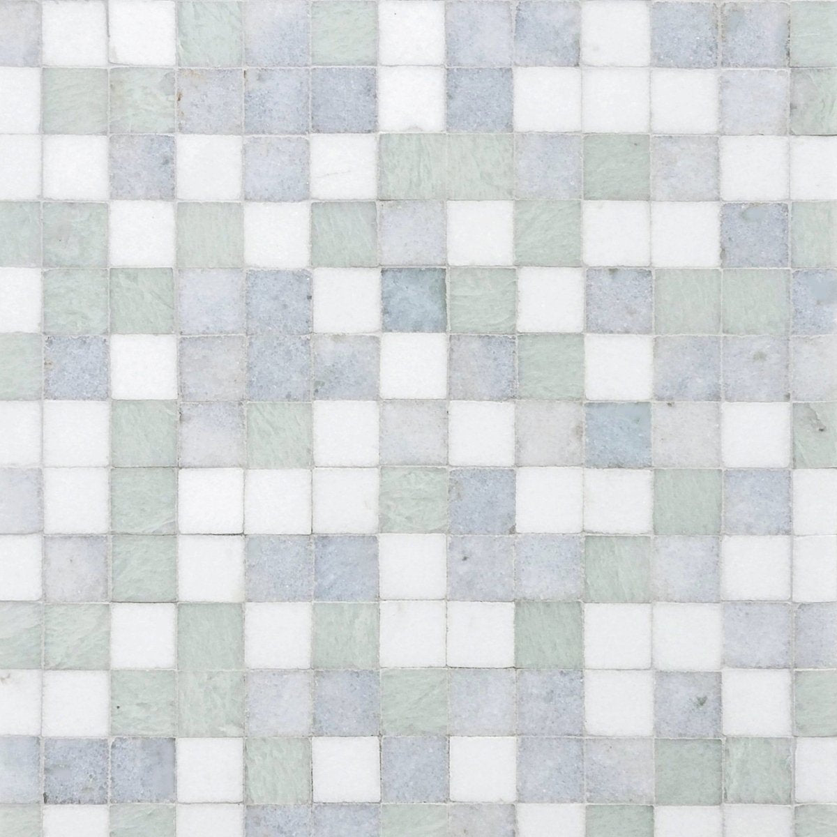 Blue & Green Blend Mosaic Tile