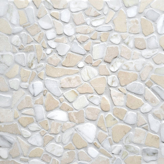 River Rock Acacia Stone Mosaic