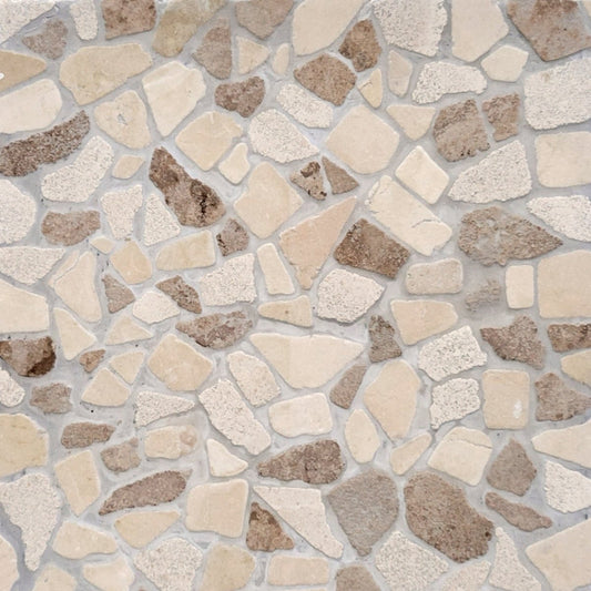 River Rock Butterfield Stone Mosaic