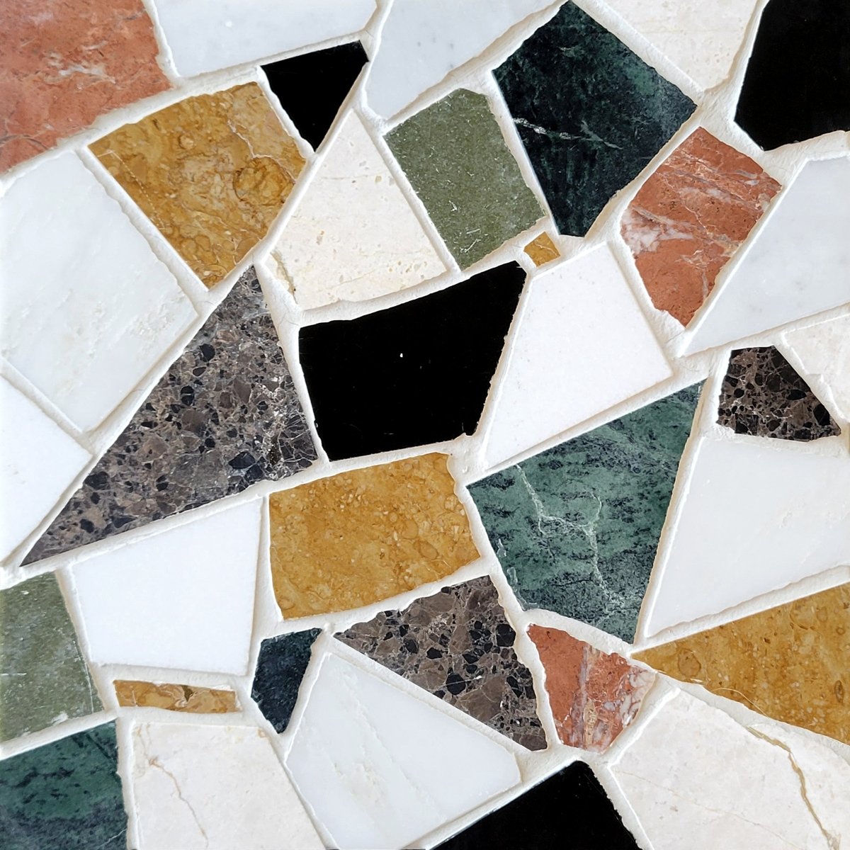 Terrazzo River Blend Stone Mosaic