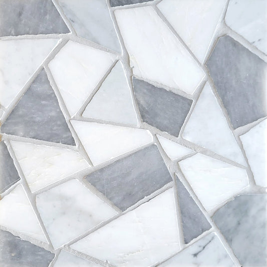 Terrazzo Sterling Blend Stone Mosaic