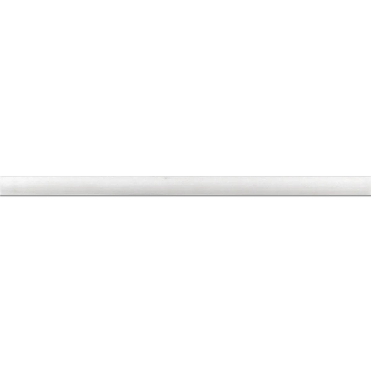 Thassos Pencil 1/2''x12'' Stone Molding Polished