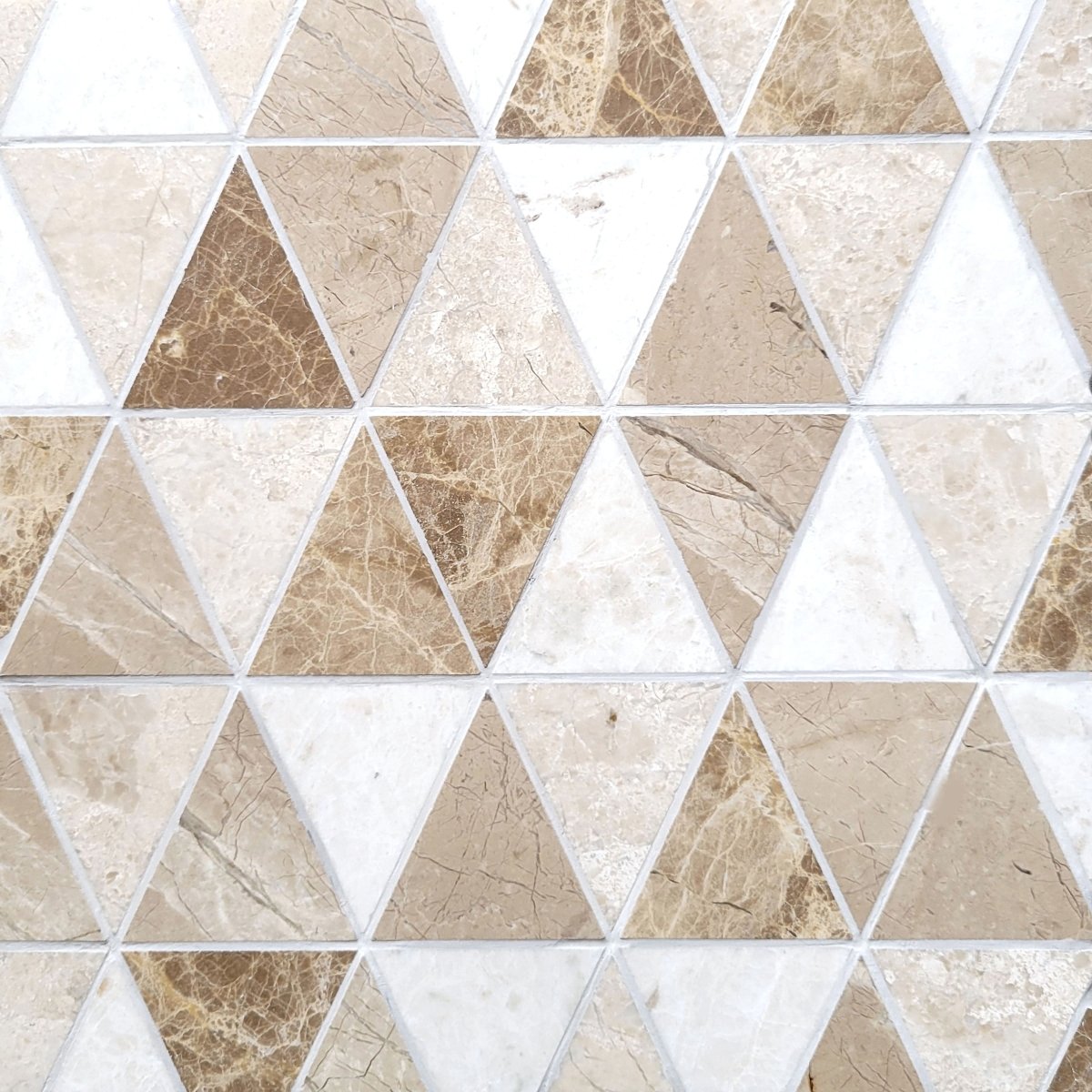 Triangle Nova Blend Stone Mosaic – Artsaics