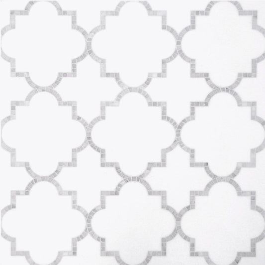 Casablanca Udis Arabesque Stone Waterjet Mosaic